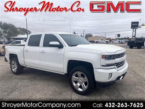 Used 2016 Chevrolet Silverado 1500 Ltz Crew Cab 4wd For Sale In Big