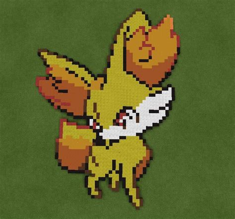 Fennekins Evolutions Pixel Art Minecraft Amino