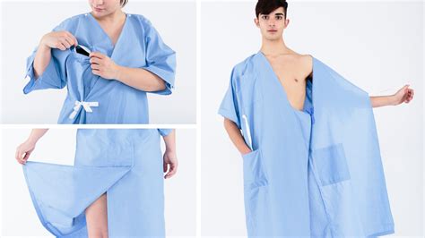 The Hospital Gown Gets A Modest Redesign The New York Times