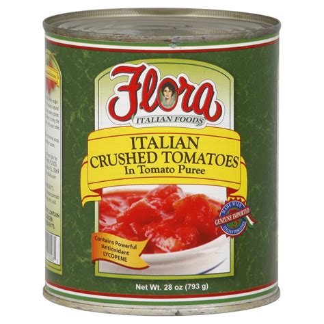 Italian Crushed Tomatoes In Tomato Puree Flora 28 Oz Delivery