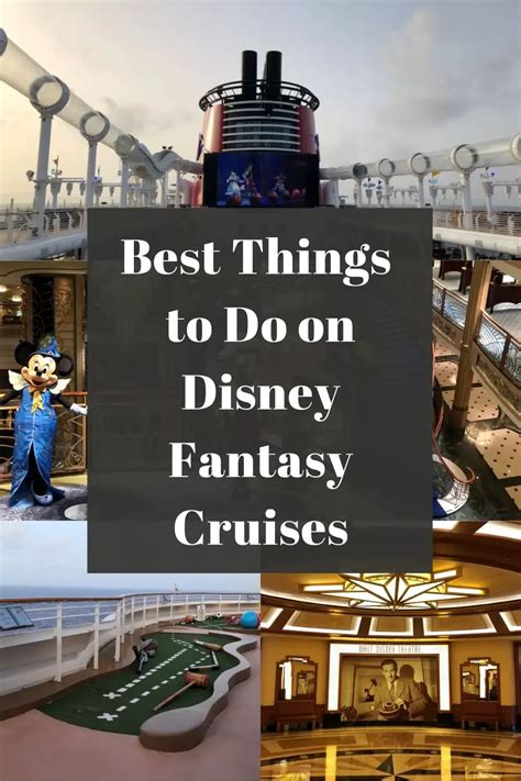 Best Things To Do On Disney Fantasy Cruises Pin Disney Vacation Planning Disney Vacations
