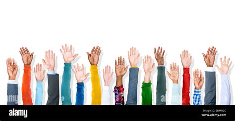 Hands Raised Hi Res Stock Photography And Images Alamy