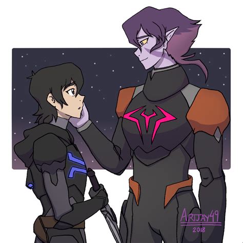 Keith And His Galra Mother Krolia From Voltron Legendary Defender Voltron Voltron Klance