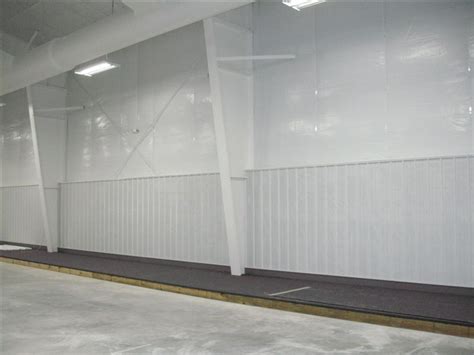 043 installing steel liner panel ceiling in pole barn, part 1. Wausau Curling Club-Liner Panel