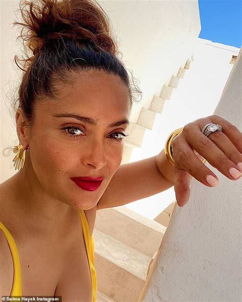 Salma Hayek Shares A Sexy Flashback Post When She Posed In Whipped