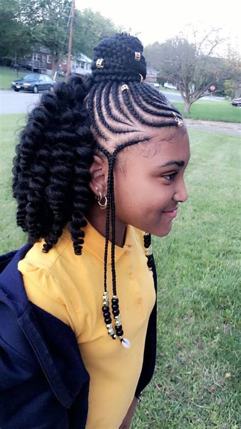 Black kids hairstyles natural hairstyles for kids kids braided hairstyles cute hairstyles black hairstyle toddler hairstyles hairstyles videos 60 braids for kids: Latest Awesome Ghana Braids Hairstyles | Medium hair ...