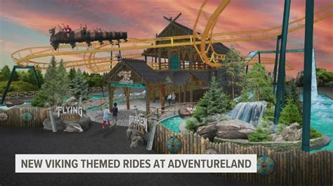 Adventureland Unveils Two New Rides Coming In 2023 Youtube