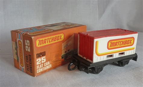 Your Store Matchbox Superfast Mb25f Flat Car Container Matchbox