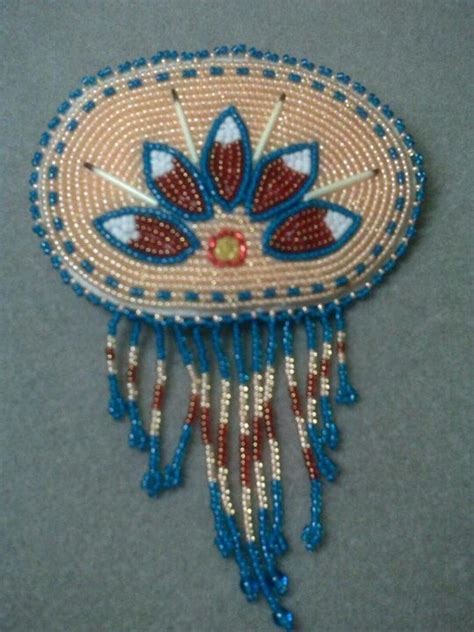 Made By Brenda Mahan Athabascan Native American Beaded Earrings