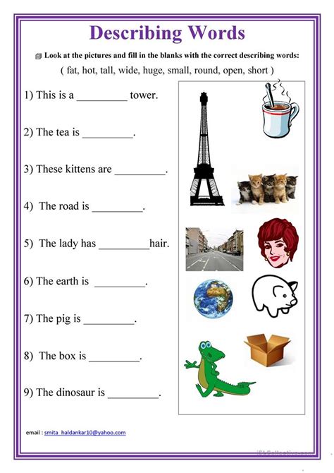 Fill In The Blank Idions For Kids