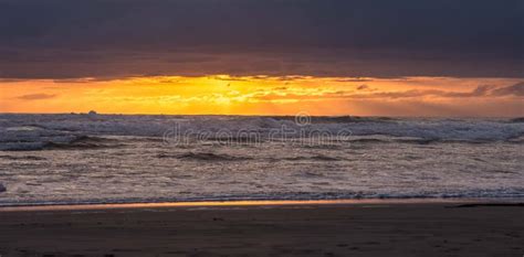 Beach Horizon Stock Image Image Of Sunset Ocean Tide 95196593