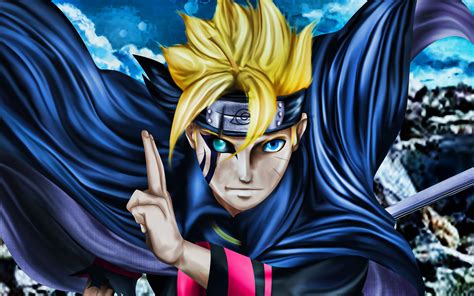 Download Wallpapers Boruto Uzumaki 3d Art Naruto Characters