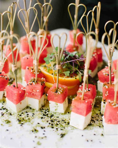 20 Delicious Bites To Serve At Your Bridal Shower Martha Stewart Weddings