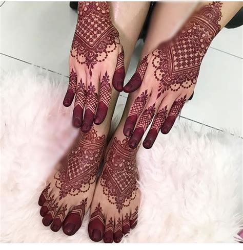 31 Important Style Bridal Henna Designs Collection