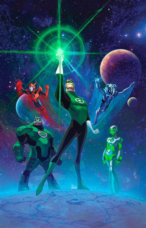Green Lantern The Animated Series Concept Art