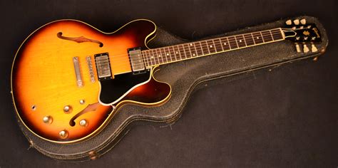 Gibson Es 335 1961 Sunburst Guitar For Sale Jims Guitars Inc