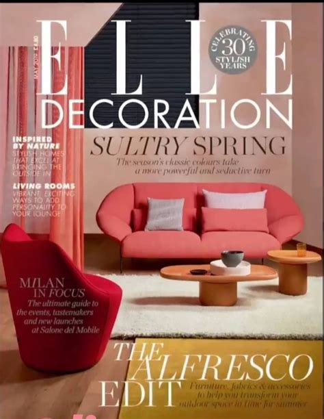 Elle Decoration May 19 Elle Decor Elle Decor Magazine Decor