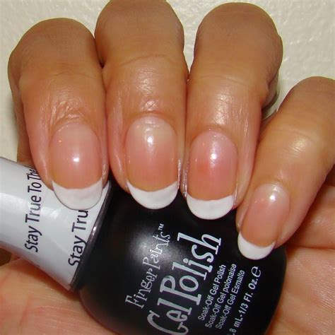 Pretty Nails And Tea Shimmer French Manicure Soak Off Gel Polish