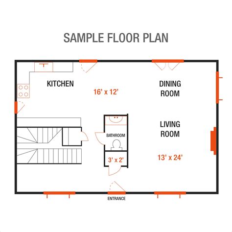 Basic Floor Plan Drawing Free Floor Roma