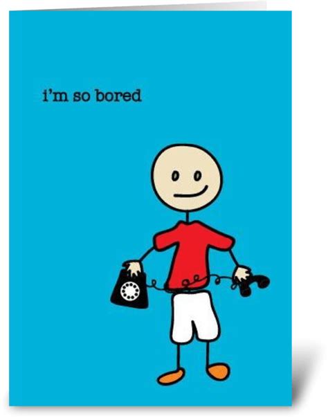 Download Miss You Bored Greeting Card Cartoon Clipartkey