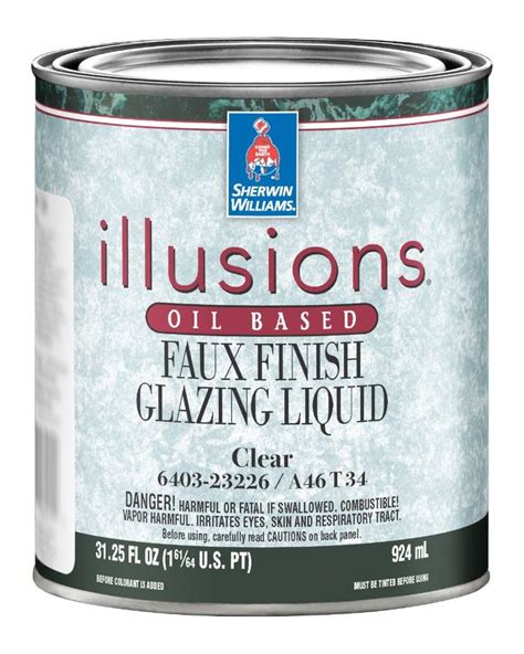 Illusions Oil Based Faux Finish Glazing Liquid Allows The Creation Of A