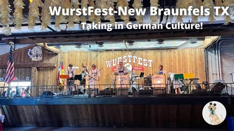 enjoying german food and culture at wurstfest in new braunfels texas youtube