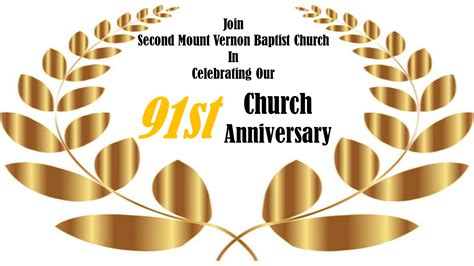 Events Second Mount Vernon Baptist Church