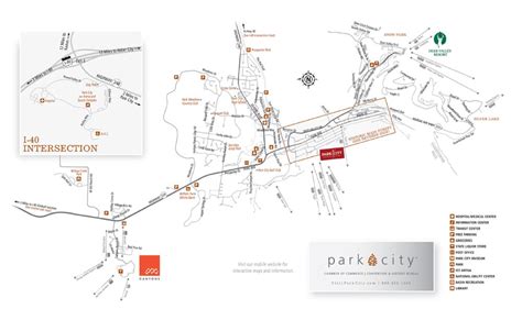 Printable Park City Utah Maps Old Town And Park City Area