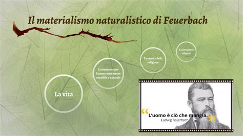 Il materialismo naturalistico di Feuerbach by Beatrice Gobbi