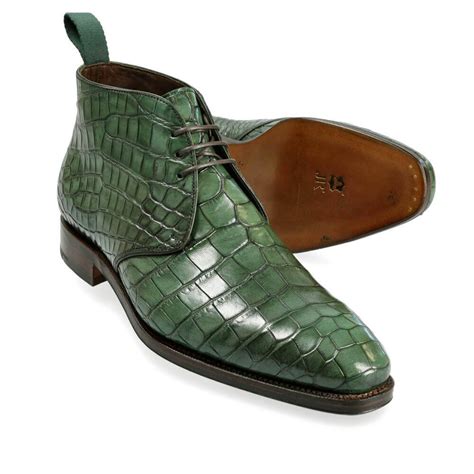 Alligator Shoes And Boots Exotic Skins Carmina Shoemaker