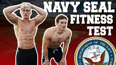 College Athletes Attempt The Navy Seal Fitness Test Youtube