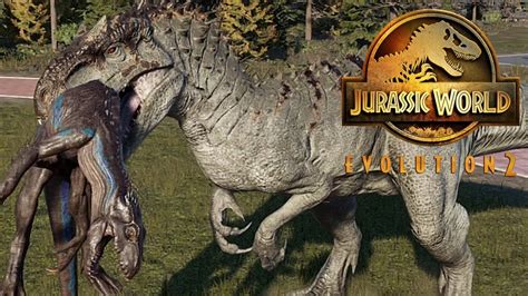 2 Indominus Rex And 2 Indoraptor Breakout And Fight Jurassic World Evolution 2 4k 60fps Youtube