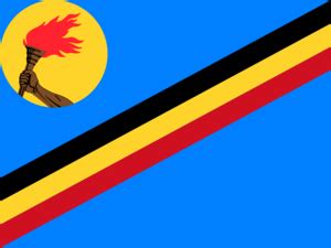 Vlag van de democratische republiek congo (nl); Demokratische Republik Kongo - Stupidedia