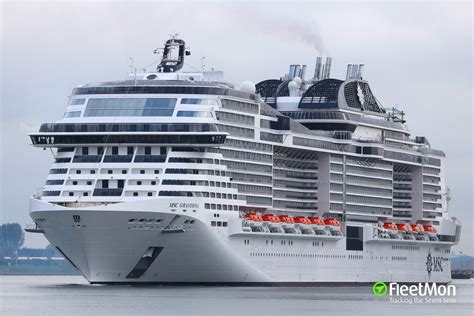 On board, there is a lively. Photo of MSC GRANDIOSA (IMO: 9803613, MMSI: 215325000 ...
