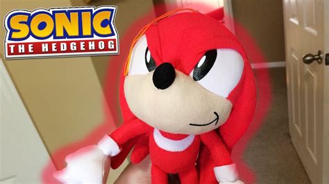 Ge Knuckles The Echidna Plush Unboxing Sonic The Hedgehog Plush