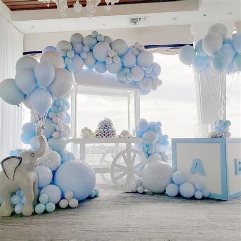 As you prepare to take on your role as proud parents, customize an elegant invitation suited to the style of your celebration. Kara's Party Ideas Blue Elephant Baby Shower | Kara's Party Ideas