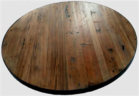 My Favorite Reclaimed Round Wood Table Tops Restaurant And Cafe
