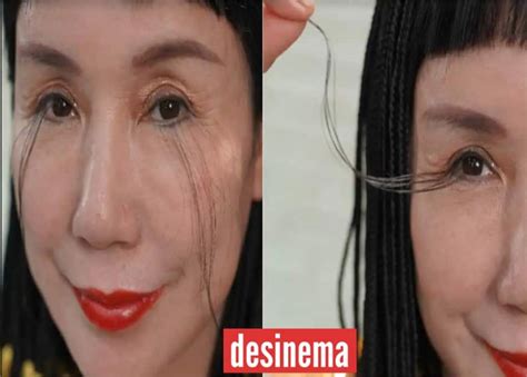 chinese woman breaks world record for having world s longest eyelashes measuring 8 inches desinema