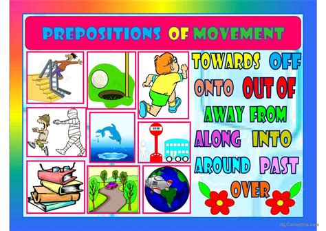 Prepositions Of Movement 2 English Esl Powerpoints