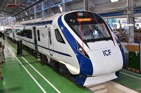 Train 18 Indias Fastest Train Vande Bharat Express Breaks Down Hours