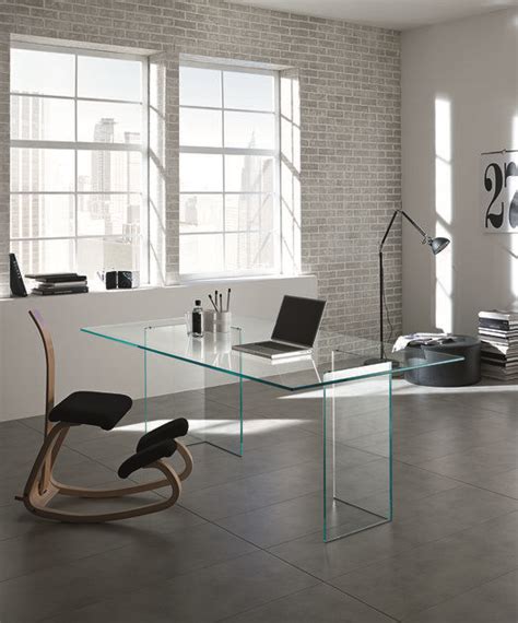Glass Table Bacco By Tonelli Design Office Desks Uk Mesa Home Office Home Office Decor Work