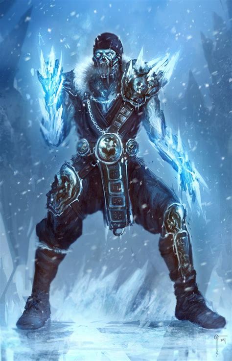 Sub Zero Fribly Mortal Kombat Art Sub Zero Mortal Kombat Mortal