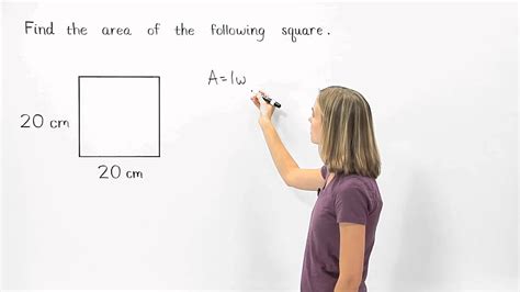 We know, that a rectangle has length and breadth. Area of a Square | MathHelp.com - YouTube