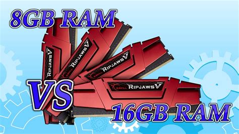 16gb Ram Vs 8gb Ram For Gaming Performance Youtube