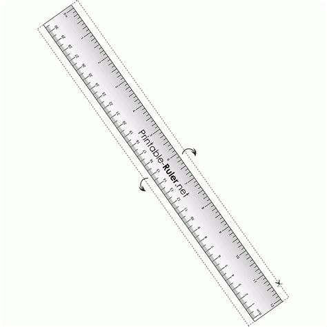 7 Inch Ruler Printable Printable Ruler Actual Size Aluminum