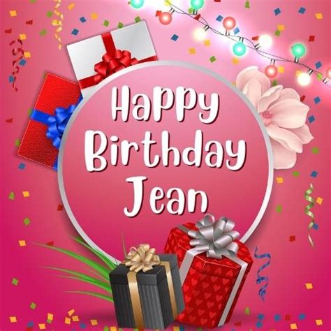 Happy Birthday Jean Wishes Images Cake Memes 