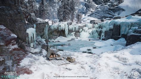 Artstation Assassins Creed Valhalla Jotunheim Frozen Lake