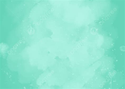 Mint Green Background Lnk And Wash Clouds Blooming Wallpaper Mint