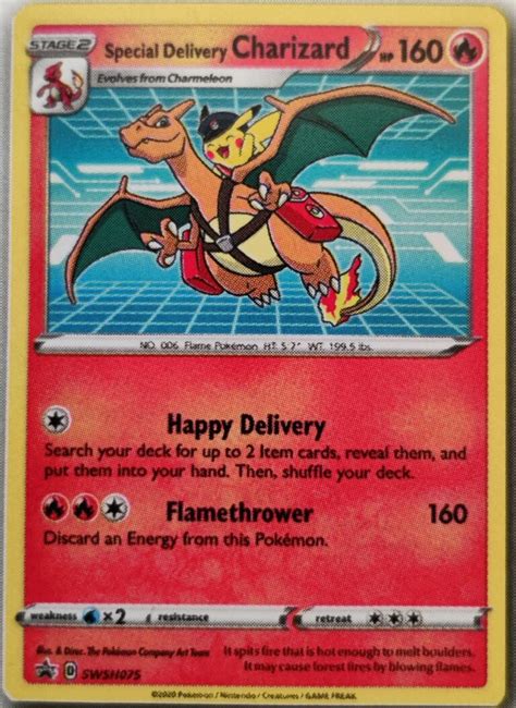 Special Delivery Pikachu E Charizard Le Carte Promozionali Del Pokémon