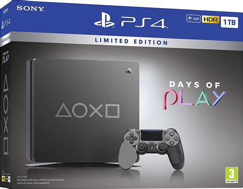 Sony Playstation Ps4 Slim 1tb Limited Edition Days Of Play Console
